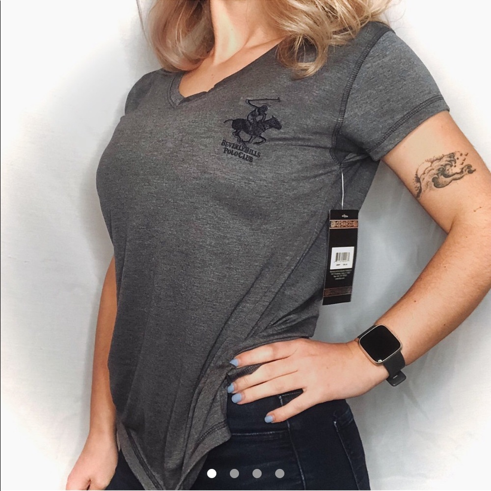 Grey Polo T-shirt NWT